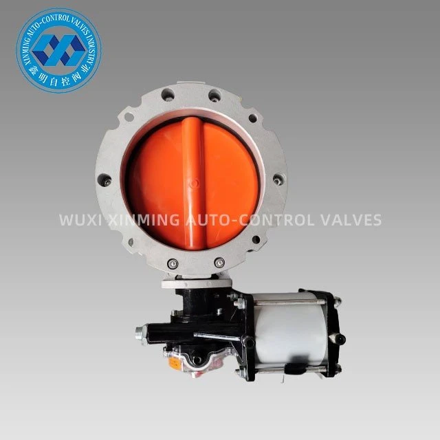 info-1-1 Pneumatic Dust Butterfly Valve
