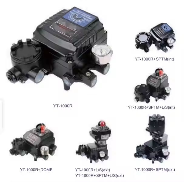 Electric Pneumatic Rotary Valve Locator YT-1000 YT-1000L YT-1000R