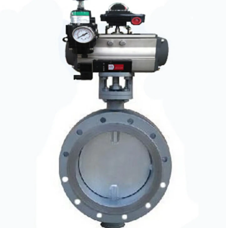 Pneumatic High Performace Butterfly Valve