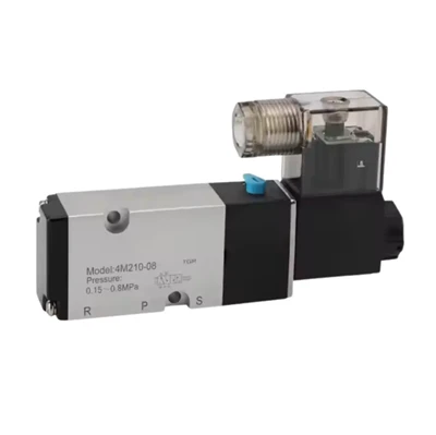 2- Way 5- Port Högtryck pneumatisk magnetventil (0-10 MPA)