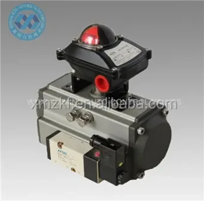 Ventil AirTac Pneumatic Cylinder Actuator with Actuator Position Indicator och Airtac Solenoid Valve
